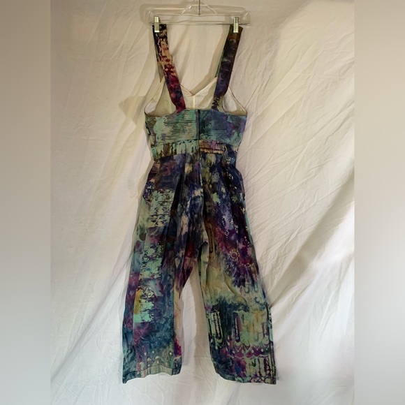 Multicolor Jumpsuit Sz M And Entirely Gorgeous, No Stretch - Picture 8 of 14